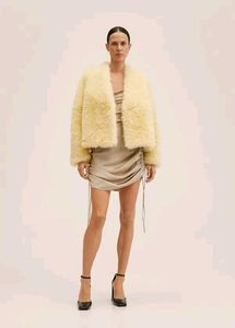 Fur Cardigan