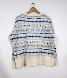 Bare Denim White Sweater ( Women)