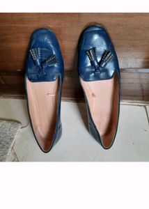 Zara tassel loafers