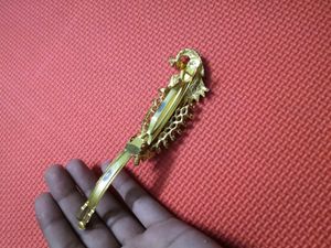 Peacock Style WOMEN HAIR CLIP BACK PIN