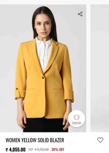 Mustard Yellow Blazer - Stylish & Chic