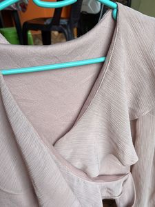 Ruffle Wrap Top