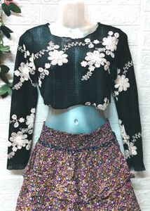 Extra Small🎁Buy 2 Get 1 Free 🎁Crochet Crop Top