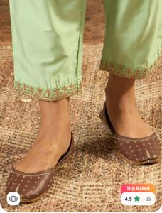 Never used Elegant Mint Green Kurta Set Size XXL