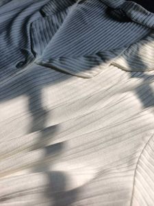 Ribbed Button-Down shirt/top