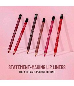 Bold Matte Lipliner Pack Of 12 Pcs