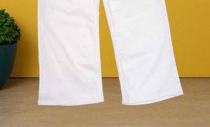 🥰M@74 Size-32 White Flare Jeans