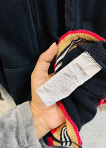 🇮🇹 Burberry Imported Zip-Up Hoodie