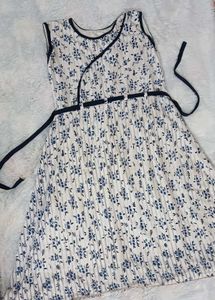 Floral Print Wrap Dress