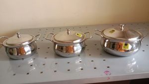 Brand New Set Of Steel Handi