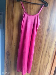 Pink Slip Dress