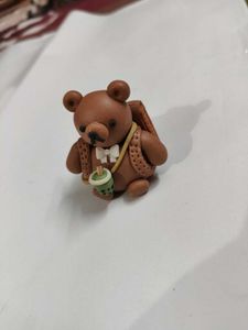 Cute Bear With Boba