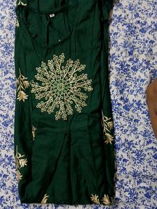 Mehndi Colour Kurti