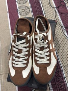 Onitsuka tiger mexico 44 brown and cream colour