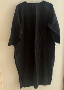 Fabindia Black Cotton Kurta