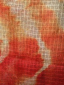 Orange Tie-Dye Dupatta