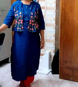 Alena Beautiful Embroidered Koti Kurta