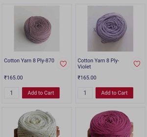 aran or medium weight crochet yarn