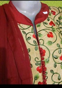 Elegant Embroidered Kurta Set