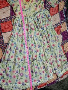 Women Slit Cut Frock Kurti