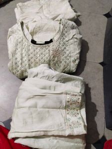 Elegant Embroidered Kurta Set