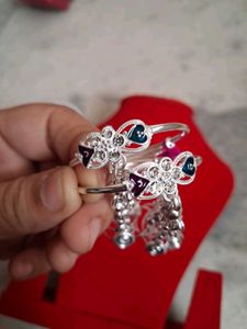 Beautiful New Born Babies Silver Bracelet
