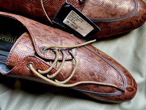 Snakeskin Print Shoes