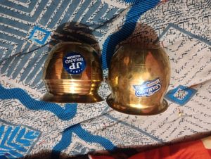 Pair Of 2 Brass Lota