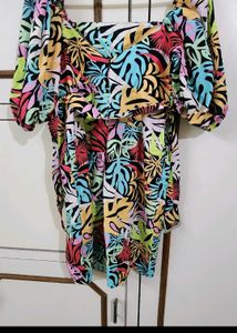 ONLY Monsoon Fun Cotton Mini Dress