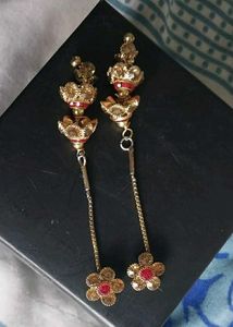 Gold-tone Drop Earrings