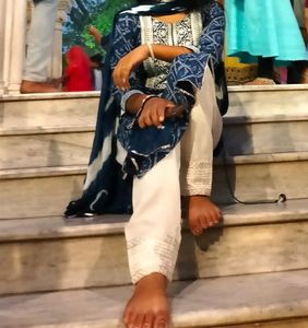 Kurti With Pant And Dupatta Set