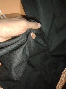 Black Solid Pant Size 34  Brand Zufix With Combo P