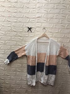 Striped Knit Cardigan🐭