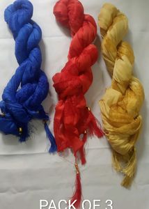 FANCY LATKANS LYRCRA BLEND DUPATTA PACK OF 3
