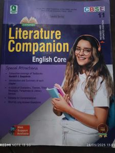 Literature Companion English Core Class 11 Cbse