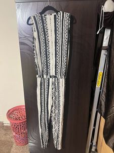 Black And White Jumpsuit