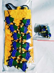 Handmade Terracotta Jewellery Set