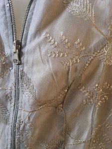 Diwali Special Stylish Gold Embroidered Blouse