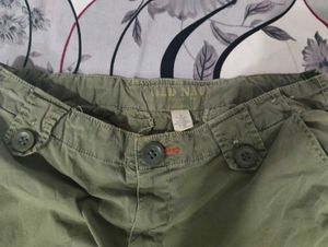 Olive Green Cargo Pants