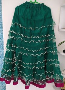 Party Wear Skirt and Dupatta