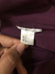 Reebok Purple Leggings