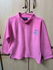 Pink Coloured Sweater For Boys And Girls