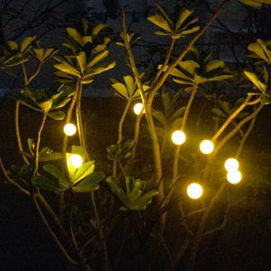 8🎄 LED Fireflies Solar Light - Yellow