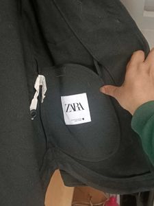 Zara Black Jacket Heavy Quality
