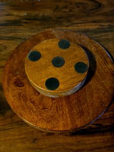 Wooden Rotating Cake Stand