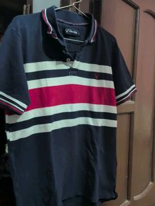 Allen Solly Striped Polo Shirt
