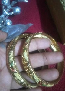 Gold Plated Bangles