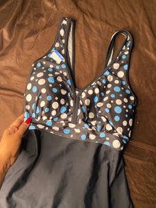 padded swim dress