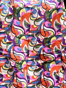 Colorful Printed Top with a Stylish waist belt