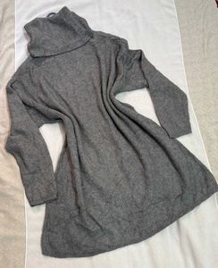 🎁Buy1 Get1 Free Gray Turtleneck Sweater A